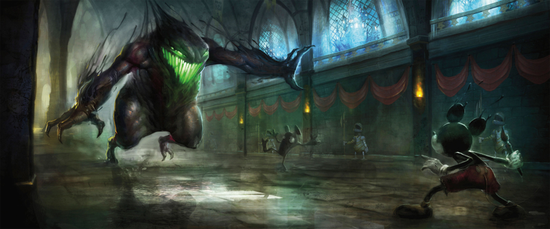 Illustration for article titled The Epic Art of Epic Mickey